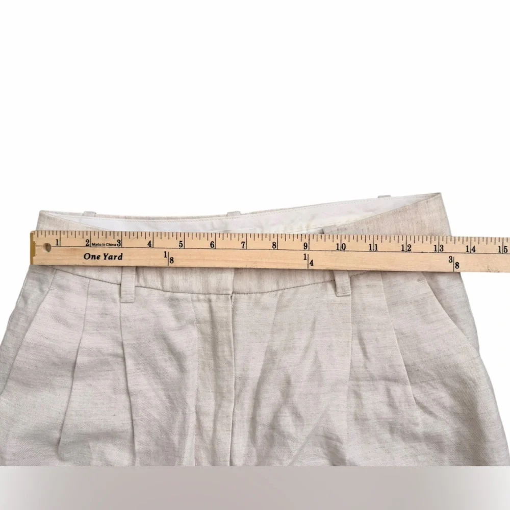 Aritzia Wilfred The Effortless Pant™ - CruiseLinen Cream Textured